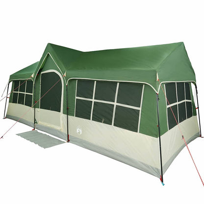 Tenda Familiare con tetto Verde e beige 622 x 295 x 238 cm