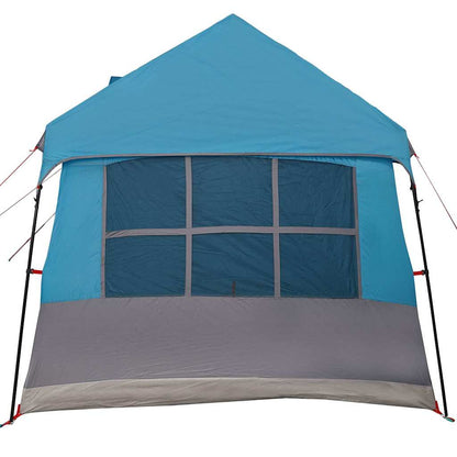 Tenda Familiare con tetto Blu e Grigio 622 x 295 x 238 cm