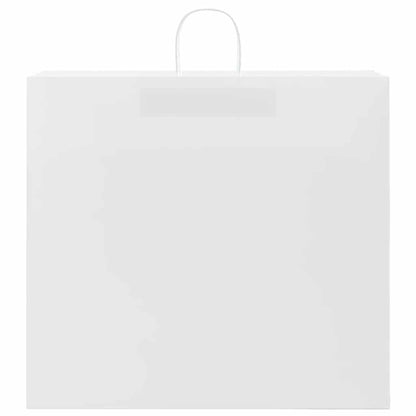 Sacchetti di Carta 250 pz con Manici Bianchi 54x15x49 cm