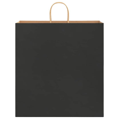 Sacchetti di Carta 250 pz con Manici Neri 45x17x48 cm