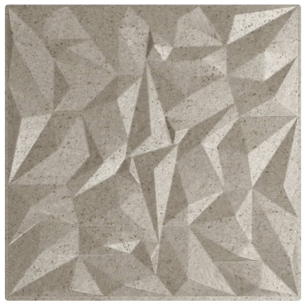 Pannelli Murali 12 pz Beton 50x50 cm XPS 3 m² Ametista