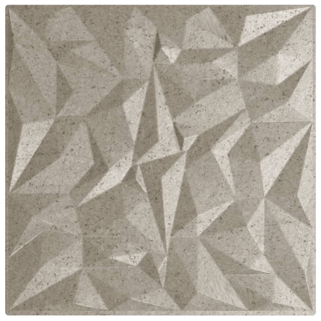 Pannelli Murali 24 pz Beton 50x50 cm XPS 6 m² Ametista