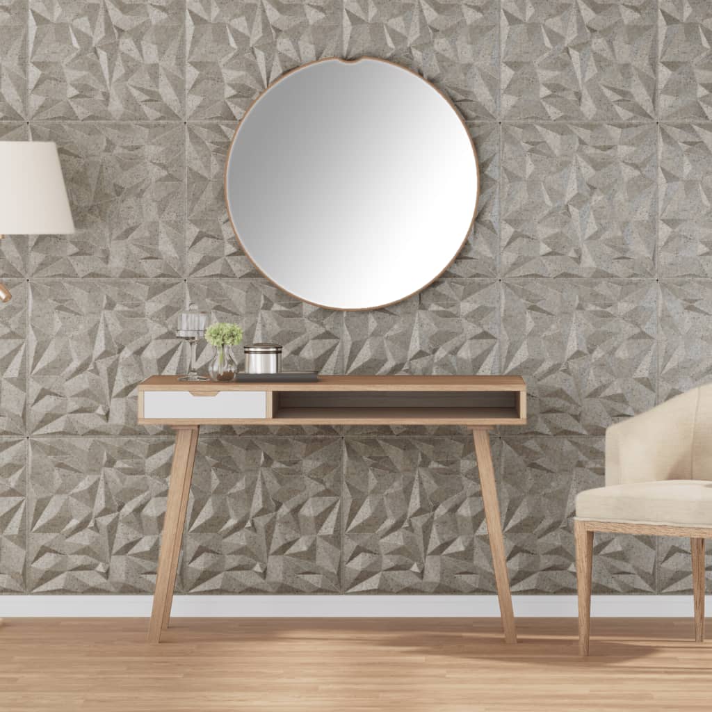 Pannelli Murali 24 pz Beton 50x50 cm XPS 6 m² Ametista