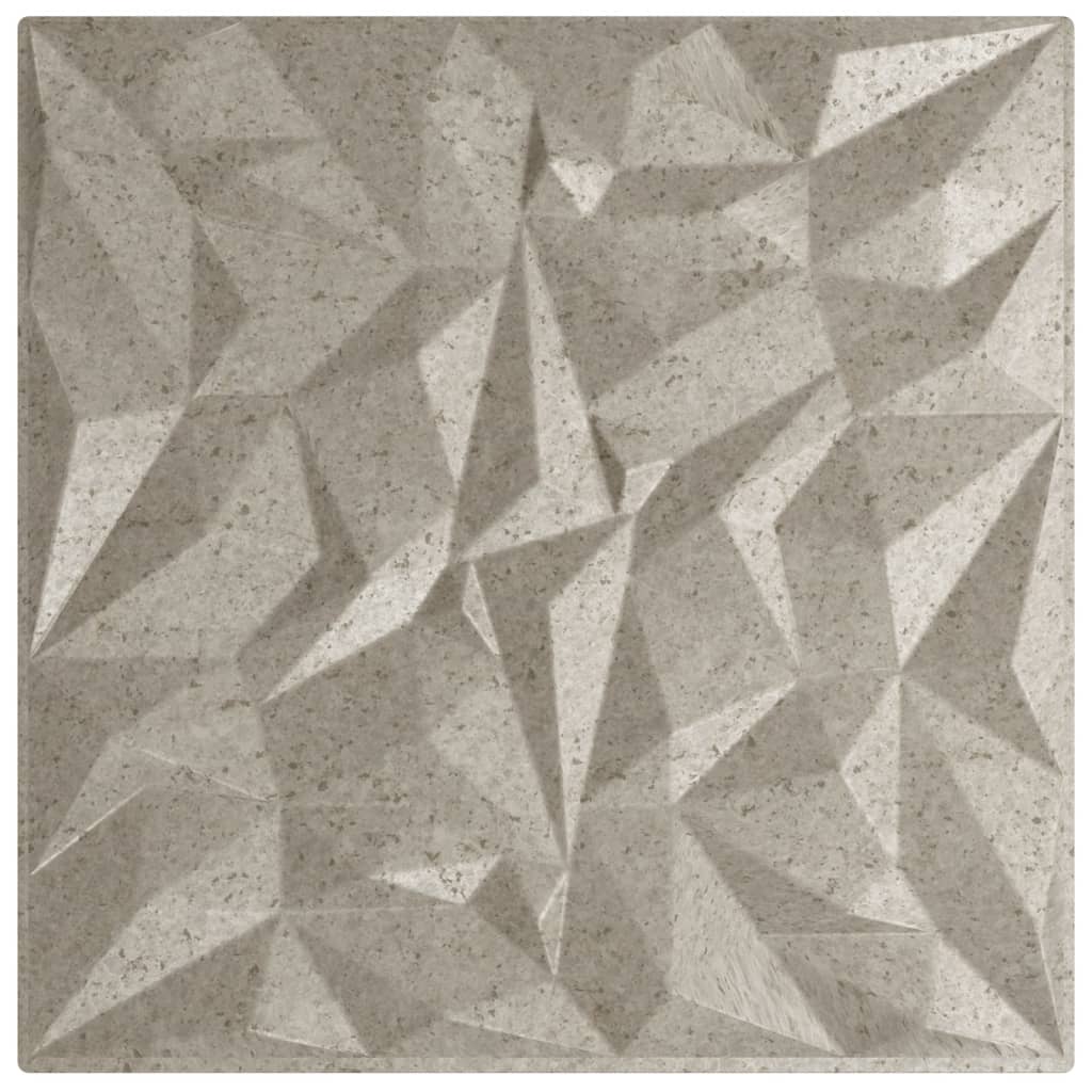 Pannelli Murali 48 pz Beton 50x50 cm XPS 12 m² Ametista