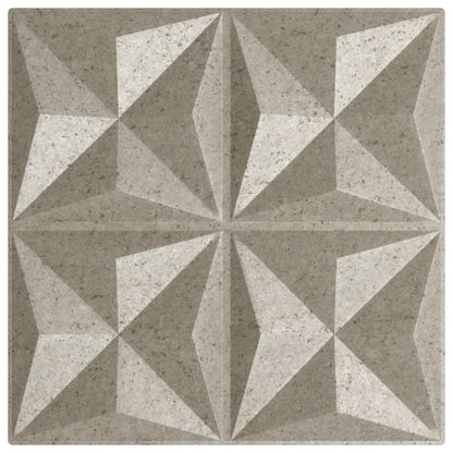 Pannelli Murali 12 pz Beton 50x50 cm XPS 3 m² Origami