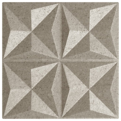 Pannelli Murali 48 pz Beton 50x50 cm XPS 12 m² Origami