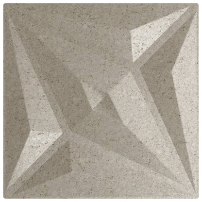 Pannelli Murali 12 pz Beton 50x50 cm XPS 3 m² Stella