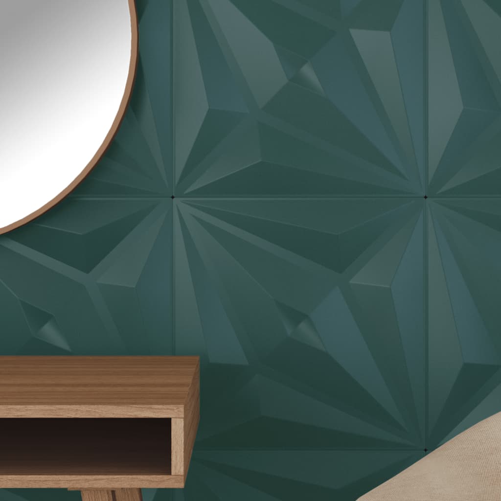 Pannelli Murali 24 pz Verdi 50x50 cm XPS 6 m² Stella