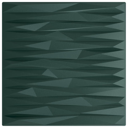 Pannelli Murali 48 pz Verdi 50x50 cm XPS 12 m² Pietra