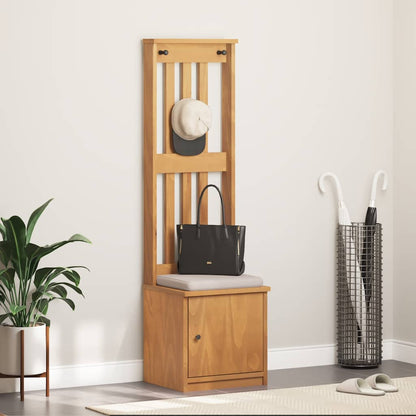 Albero da Ingresso SANDNES 45x40x159,5 cm in Legno di Pino