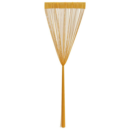 Tende a Filo 2 pz Oro 140x250 cm