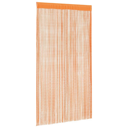 Tende a Filo 2 pz Arancio 100x250 cm