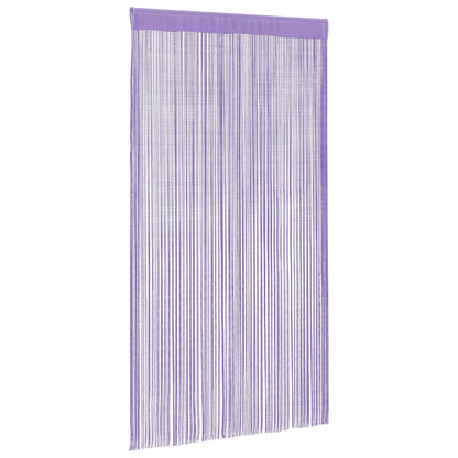 Tende a Filo 2 pz Viola 100x250 cm