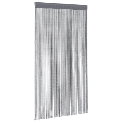 Tende a fili 2 pz Antracite 140x250 cm