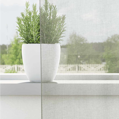 Tende in Voile con Occhielli 2 pz Grigio Chiaro 140x225 cm