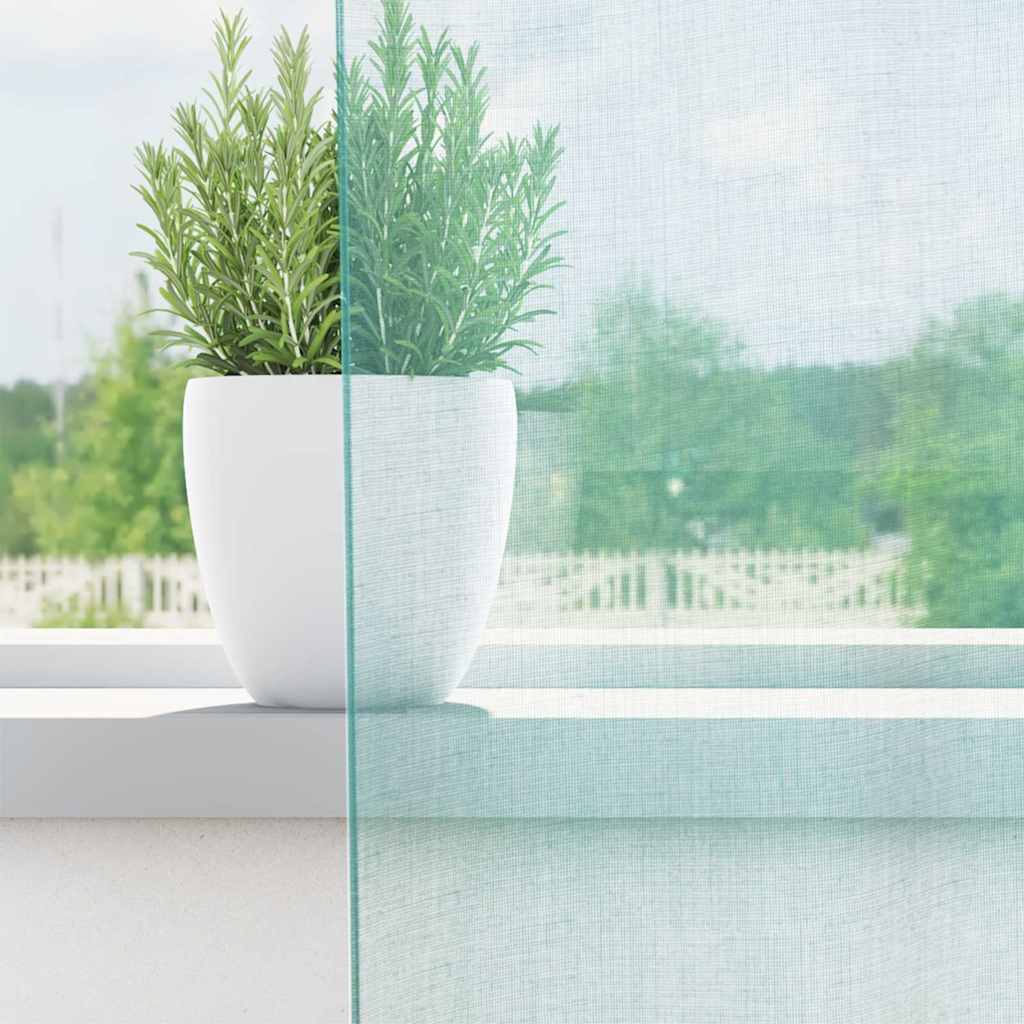 Tende in Voile con Occhielli 2 pz Turchese