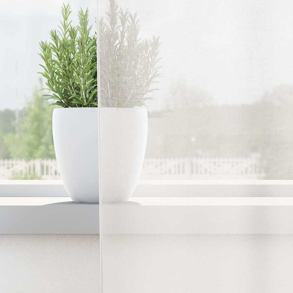 Tende in Voile con Passanti 2 pz Bianco 140x225 cm