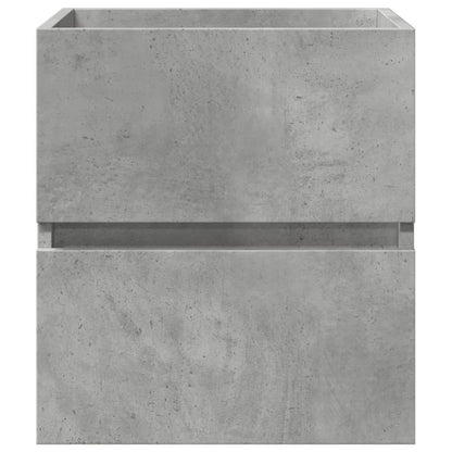 Mobile Lavabo Grigio Cemento 41x38,5x45 cm in Legno Multistrato