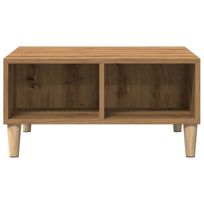 Tavolino da Salotto Artigianale 60x60x30 cm Legno Multistrato