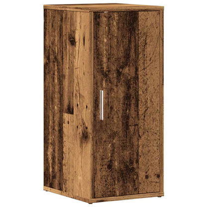 Scarpiere 2 pz Legno Antico 32x35x70 cm in Legno Multistrato