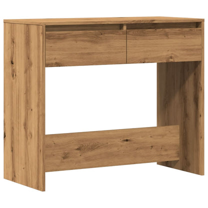 Tavolo Consolle Rovere Artigianale 89x41x76,5cm in Truciolato
