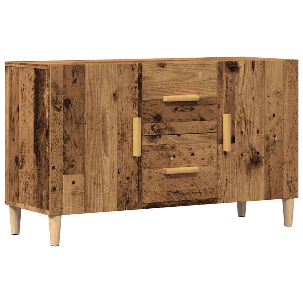 Credenza Legno Antico 100x36x60 cm in Legno Multistrato