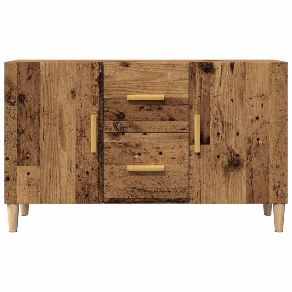 Credenza Legno Antico 100x36x60 cm in Legno Multistrato