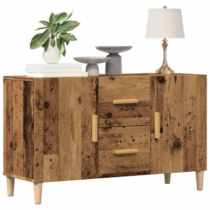 Credenza Legno Antico 100x36x60 cm in Legno Multistrato