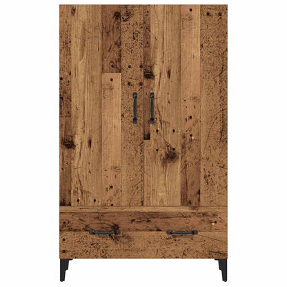 Credenza Legno Antico 70x31x115 cm in Legno Multistrato