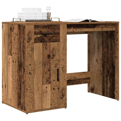 Scrivania Legno Antico 100x49x75 cm in Legno Multistrato