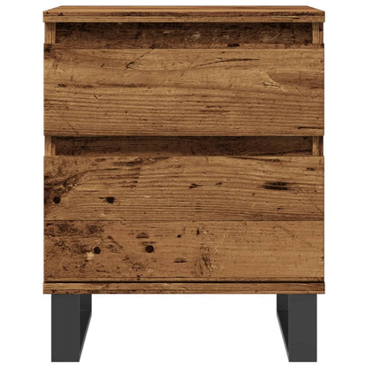 Comodino Legno Antico 40x35x50 cm in Legno Multistrato
