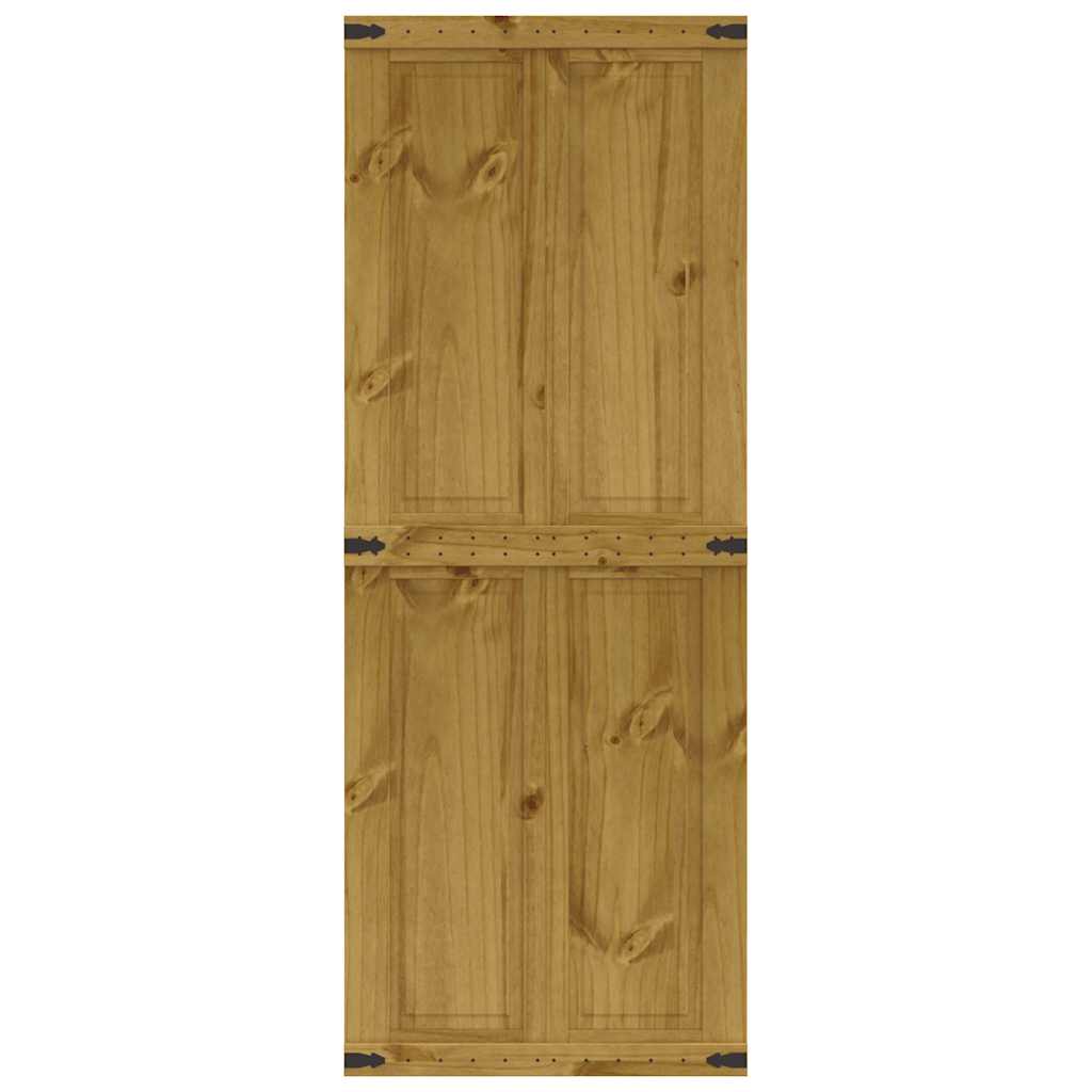 Porta per Granaio CORONA 70x210 cm in Legno Massello di Pino