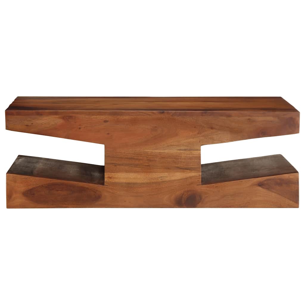 Tavolino da Salotto 90x60x30 cm Legno Massello di Acacia