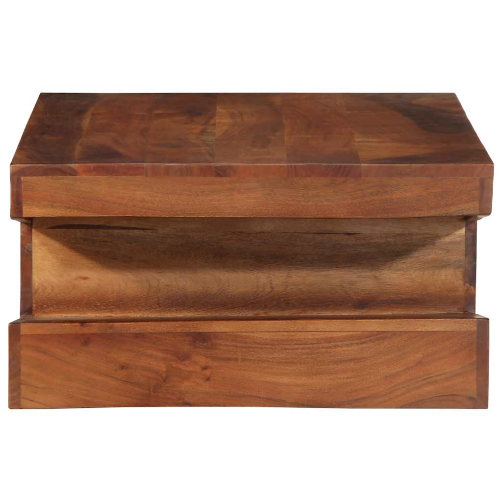 Tavolino da Salotto 90x60x30 cm Legno Massello di Acacia