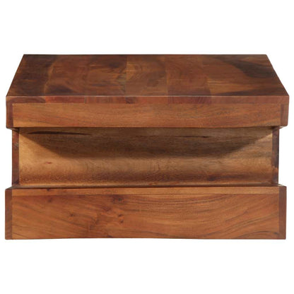 Tavolino da Salotto 90x60x30 cm Legno Massello di Acacia