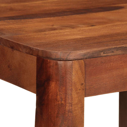 Tavolo da Bar 60x60x107 cm in Legno Massello di Acacia