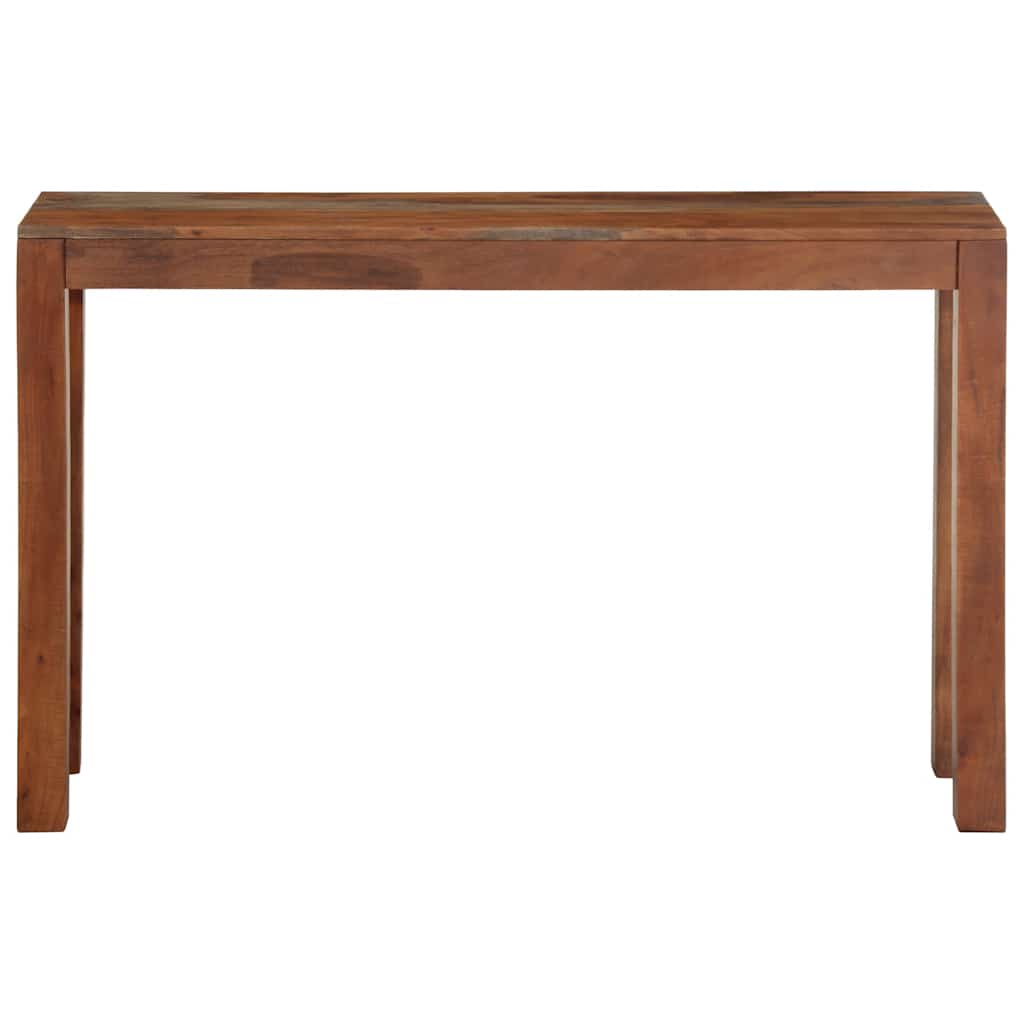 Tavolo Consolle 120x30x76 cm in Legno Massello di Acacia