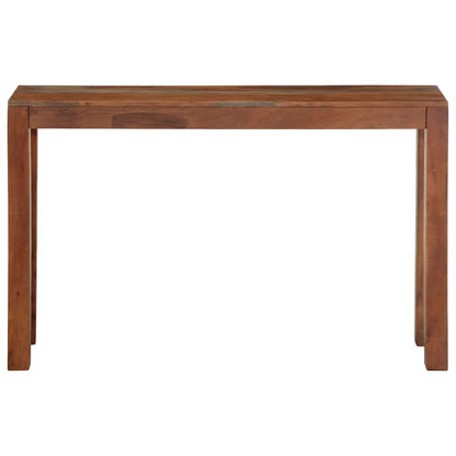 Tavolo Consolle 120x30x76 cm in Legno Massello di Acacia
