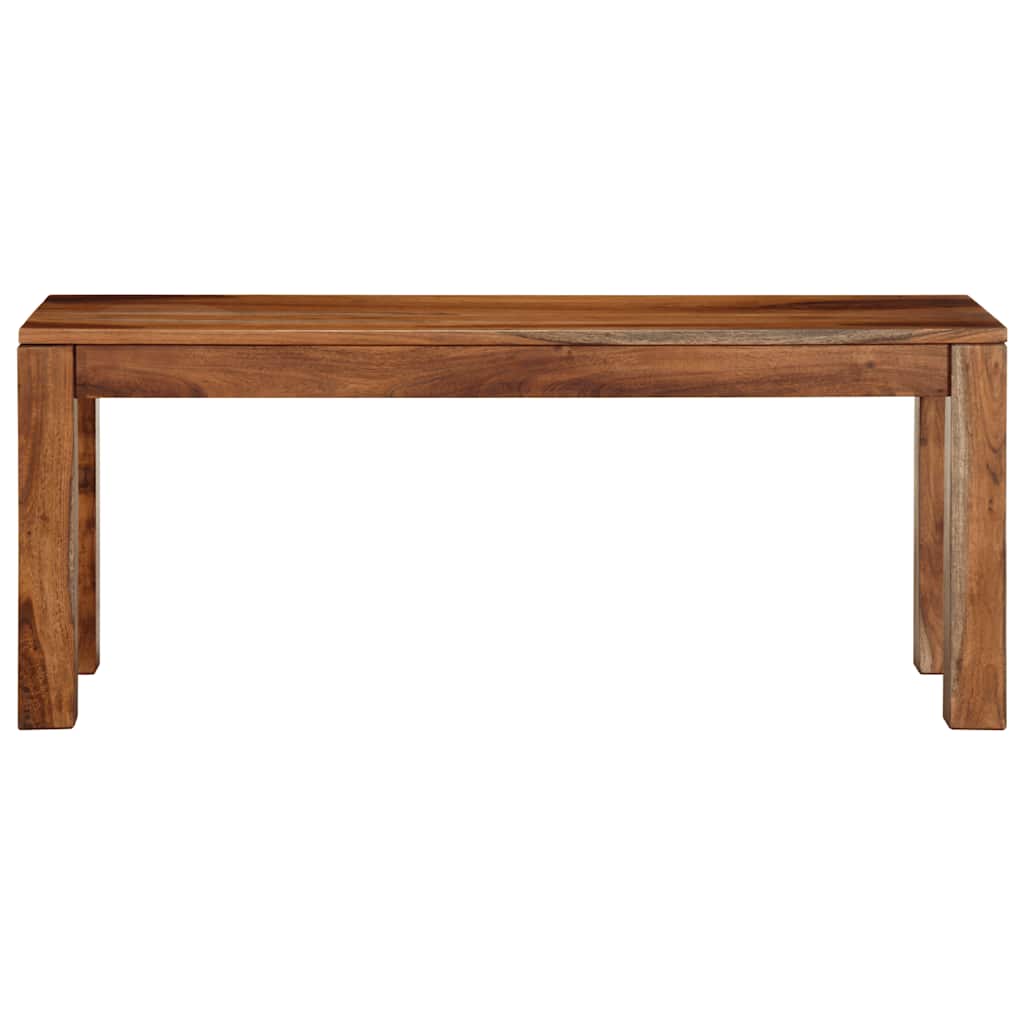 Panca 110 cm in Legno Massello di Acacia