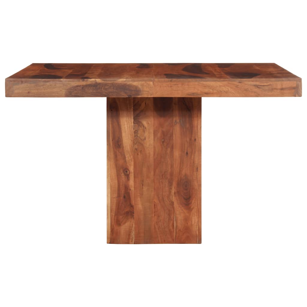 Tavolo da Pranzo 120x120x77 cm Legno Massello di Acacia