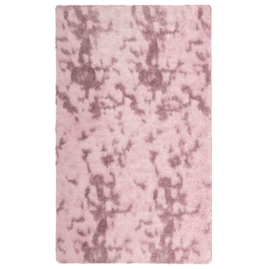 Tappeto Shaggy a Pelo Lungo NAVARRA Rosa Antico 60x100 cm