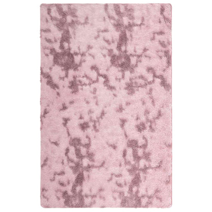 Tappeto Shaggy a Pelo Lungo NAVARRA Rosa Antico 130x200cm