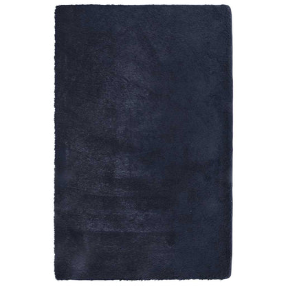 Tappeto Shaggy a Pelo Lungo NAVARRA Blu Marino 130x200 cm
