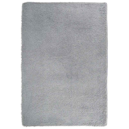 Tappeto Shaggy a Pelo Lungo NAVARRA Grigio Chiaro 200x290 cm