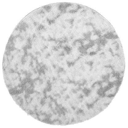 Tappeto Shaggy a Pelo Lungo NAVARRA Grigio Argento 240x240cm