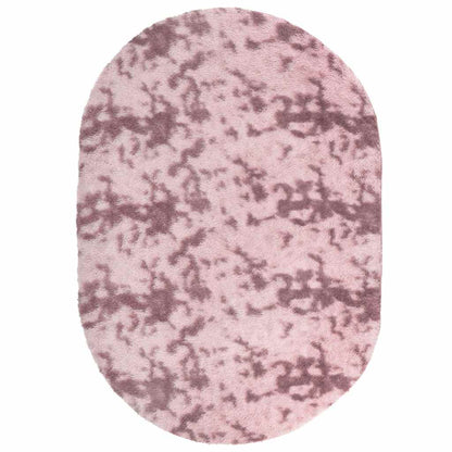 Tappeto Shaggy a Pelo Lungo NAVARRA Rosa Antico 300x200 cm