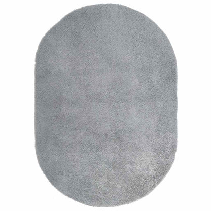 Tappeto Shaggy a Pelo Lungo NAVARRA Grigio Chiaro 300x200 cm