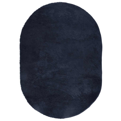 Tappeto Shaggy a Pelo Lungo NAVARRA Blu Marino 300x200 cm