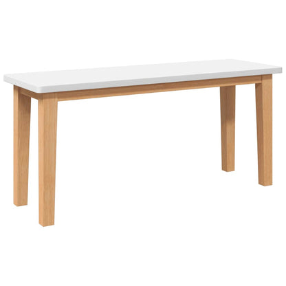 Panca 90 cm in Legno Massello di Hevea