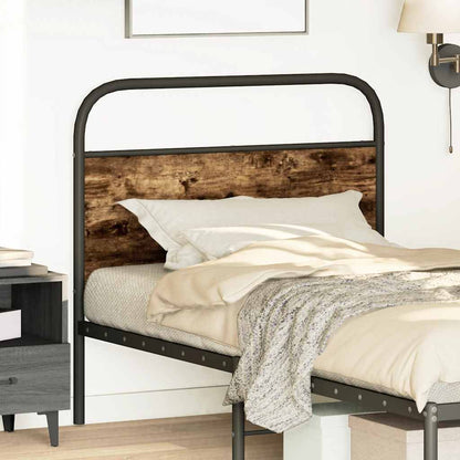 Testiera di Ricambio Rovere Fumo 100 cm in Acciaio e Legno Multistrato